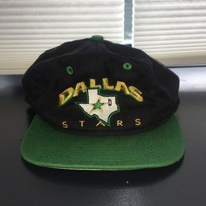 *Vintage* Dallas Stars snap-back hat